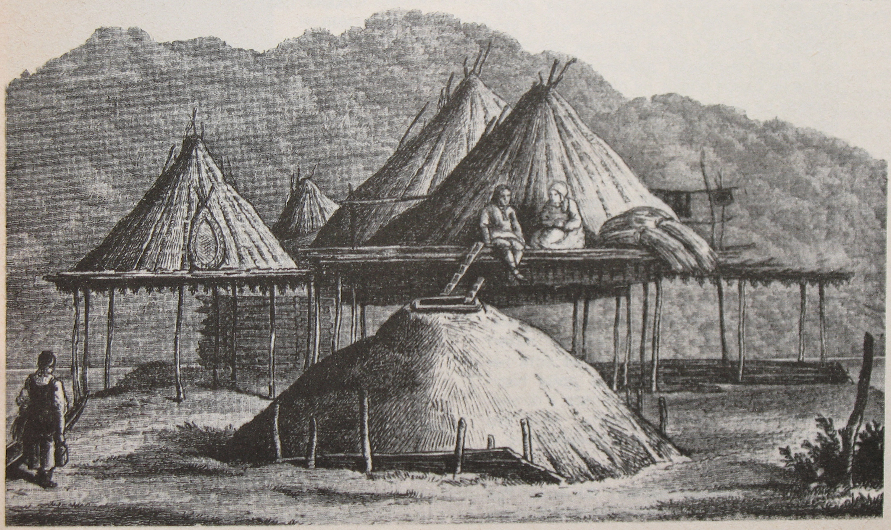 Традиционное жилище ительменов